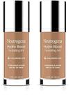 Base Líquida Neutrogena Hydro Boost 115 Cocoa 30 mL x2