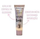 Base Líquida Ruby Rose Natural Look Matte Cobertura Média Bege 03 Base Líquida Ruby Rose Natural Look Matte Cobertura Média Bege 03