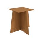 Base Lotus para Mesa de Jantar de Madeira Marrom/Canela