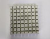 Base macho para cortador de legumes pequeno 10mm