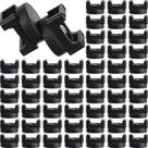 Base magnética de abraçadeira Yookeer 22 mm preta 20 unidades Base magnética de abraçadeira Yookeer 22 mm preta 20 unidades