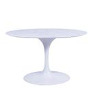 Base Mesa Saarinen Tulip Jantar Oval - Branca