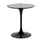 Base Mesa Saarinen Tulip Jantar Redonda Preta - 90 A 107cm