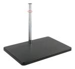 Base Microscopio Metal 20cmx25cm com Haste 24.5cm Base Microscopio Metal 20cmx25cm com Haste 24.5cm