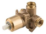Base misturador monocomando 1/2pol x 3/4pol para chuveiro ou banheira ref 545800 docol