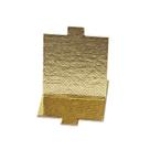 Base Ouro Quadrada 7,5cm Com 10 Unidades - Stalden
