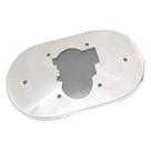 Base p/ Carburador 460 (CHT) Aço Inox