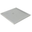 Base para Banho Banheiro Inox 80x80cm RV Motorhome Trailer