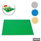 Base Para Bloco de Montar 25,5cm Color - Tudo em Caixa - Genérico