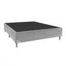 Base Para Cama Box Casal 138x188x28 Sued Portobel Cinza