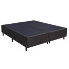 Base Para Cama Box Casal Bipartido 158cm Suede Liso Love Story Hf Marrom- Gazin Base Para Cama Box Casal Bipartido 158cm Suede Liso Love Story Hf Marrom- Gazin