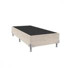 Base para Cama Box de Solteiro 88x188x28 Sued Bege Portobel