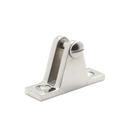 Base Para Capota Toldo Em Aço Inox Para Barco Lancha 57x17mm