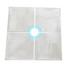 Base para Chuveiro OASI 122x122cm com Dreno Central Pré-Inclinado