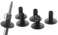 Base para Estante de Prato D-Tuner Cymbal Sleeve Kit com com 5 unidades para Rosca 8mm Base para Estante de Prato D-Tuner Cymbal Sleeve Kit com com 5 unidades para Rosca 8mm