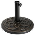 Base para guarda-sol BACKYARD EXPRESSIONS 9,5 kg bronze