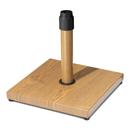 Base para Guarda-Sol de Pátio JOINHOM 20 kg Pré-Enchida com Concreto e Madeira Base para Guarda-Sol de Pátio JOINHOM 20 kg Pré-Enchida com Concreto e Madeira