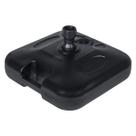 Base para Guarda Sol e Ombrellone Água e Areia 18kg Preta 700