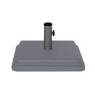 Base para guarda-sol US Weight com peso de 18 kg, suporte resistente para pátio Base para guarda-sol US Weight com peso de 18 kg, suporte resistente para pátio