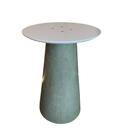 Base para Mesa de Jantar Cone Cimento Queimado para Tampos de 60 cm até 110 cm
