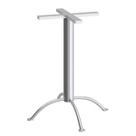 Base para Mesa de Jantar Flórida P412 Prata