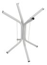 Base Para Mesa De Jantar Isa 75cm Industrial 4 Apoio Granito Marmore Madeira Pé Pernas Cozinha