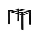 Base Para Mesa De Jantar Quadrada Tubular 75cm Para Tampos De Granito Mármore Vidro Madeira