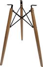 Base Para Mesa Eiffel 75cm Charles Eames Triplo Tripé Pé Palito Eucalipto Para Tampo Madeira