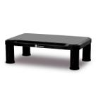 Base para Monitor Goldentec - Ajuste de Altura - Antiderrapante - Suporte para Celular - Preto