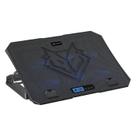 Base Para Notebook C3Tech 15,6 USB Com 6 Coolers LED Azul NBC70BK