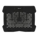 Base para Notebook C3Tech, com Cooler, Preto - NBC-01BK - C3 tech
