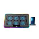 Base para Notebook C3Tech NBC-550BK Gamer Até 17,3", Cooler, USB, LED RGB