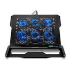 Base para Notebook Multi Hexa com 6 Coolers até 17 - AC282