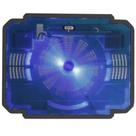 Base Para Notebook Refrigerada Com Cooler de 120mm com Led Azul Notebooks até 17" com USB adicional Knup Kp-9012