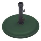 Base para Ombrellone Redonda de Concreto Expandido 16kg Verde Base para Ombrellone Redonda de Concreto Expandido 16kg Verde