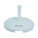 Base para Ombrellone Redonda em Concreto com Revestimento ABS 38kg Branca Base para Ombrellone Redonda em Concreto com Revestimento ABS 38kg Branca