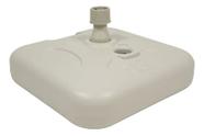 Base Para Ombrelone 18l 44x44x12cm Plastico - Belfix