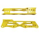 Base para Patins Freestyle Revolt Turbo Amarelo DX-019