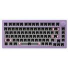 Base para Teclado Gamer Akko Barebone Monsgeek M1, RGB, QMK Purple - 6975351381242