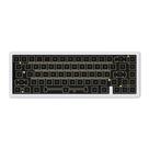 Base para Teclado Gamer Akko Kit Diy SPR67, Branco, ANSI