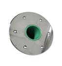 Base Pedestal Inox Giratório Fixo P/ Banco Cadeira Base Pedestal Inox Giratório Fixo P/ Banco Cadeira