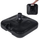 Base Plástica Quadrada Para Guarda Sol Ou Ombrelone Areia Ou Água Preta - 70027107 Belfix