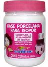 Base Porcelana Para Isopor 250ml Corfix Base Porcelana Para Isopor 250ml Corfix