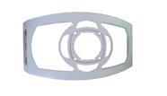 Base Porta Foco Cinza Micro Volare Fly W6 W7 W8 W9 Dw9 Volare 10261807
