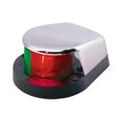 Base preta bicolor Bow Light Perko 12V, tampo cromado