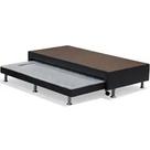 Base preta e cama auxiliar Ortobom 88x188x38