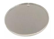 Base Redonda 5cm 1 Furo Acrílico Chaveiro Medalha 50pcs