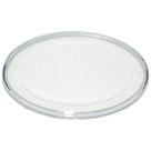Base Redonda Acrílica 12cm Para Biscuit Com Bordas - 2 Uni