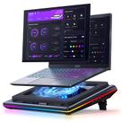 Base Refrigeradora para Notebook llano V12 Ultra RGB Ventoinha de 5,5" USB 3.0
