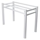 Base Retangular Para Mesa Jantar Vidro Pedra Madeira 1,50mx80